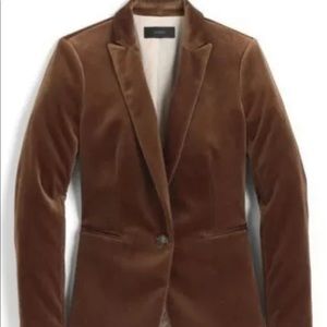 J. Crew Parke Velvet Blazer Size 10
